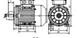 Moteur  ST3-280S4  75KW   1500 min-1  230/400V  B3